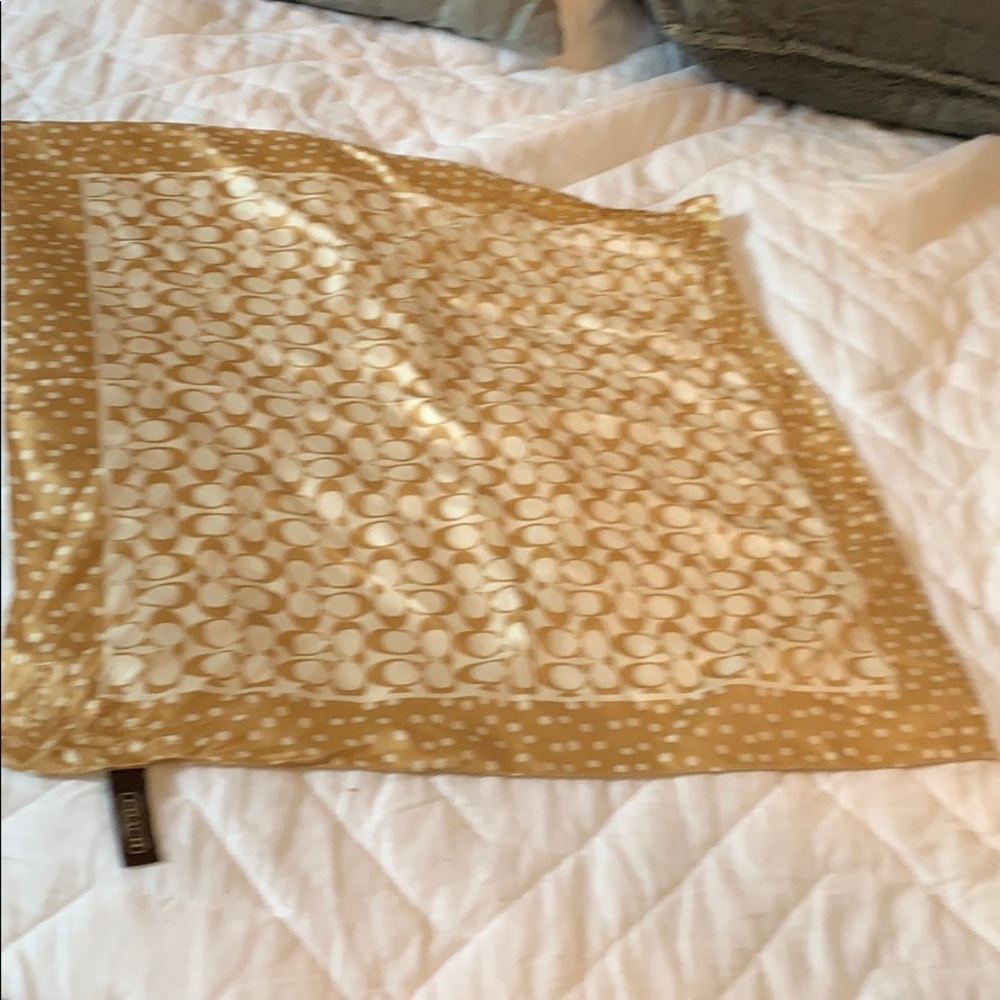 NWOT Coach scarf